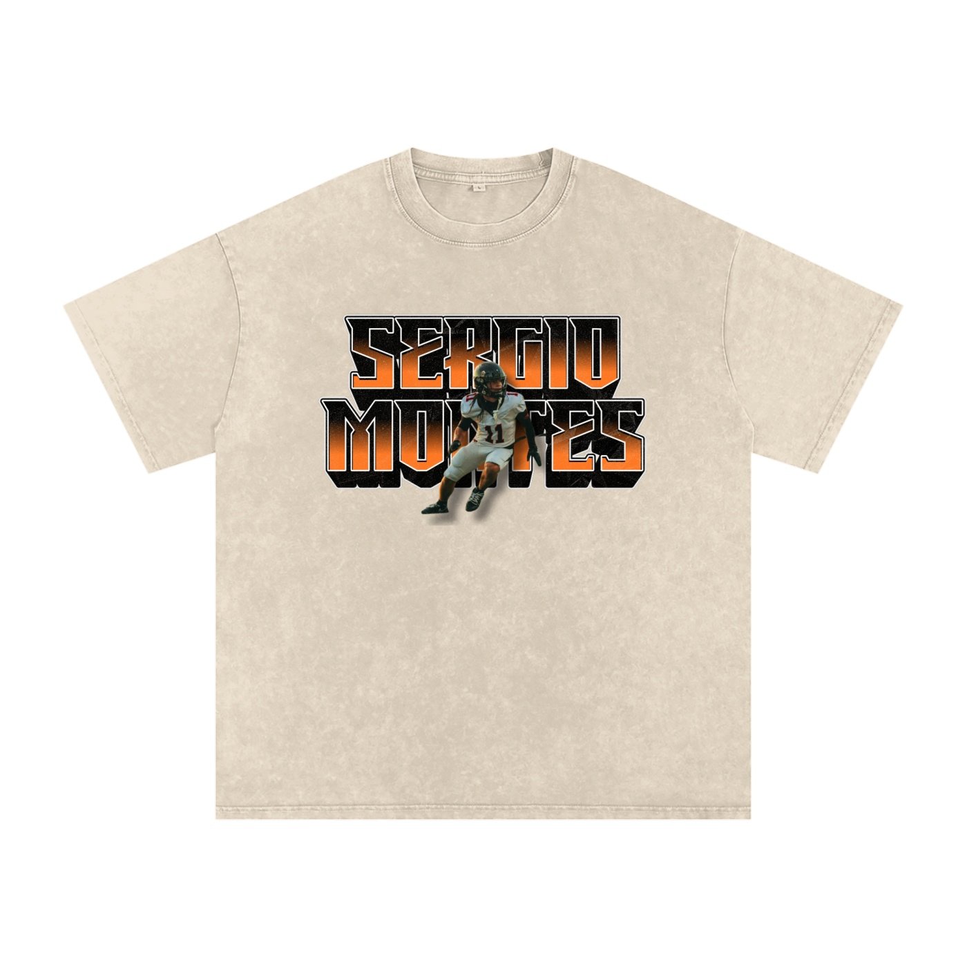 Sergio Montes  Snow Washed Oversized TEE - Image 2