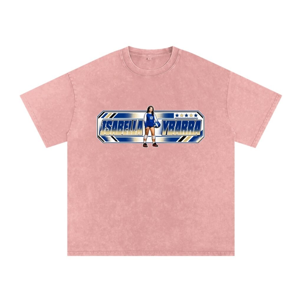 Isabella Ybarra Snow Washed Oversized TEE