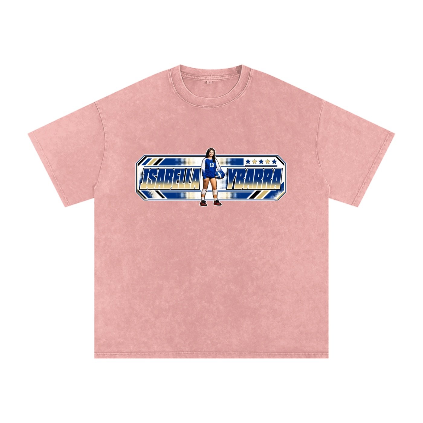 Isabella Ybarra Snow Washed Oversized TEE - Image 5