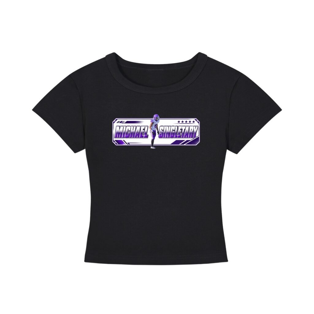 Michael Singletary Women's CropTop