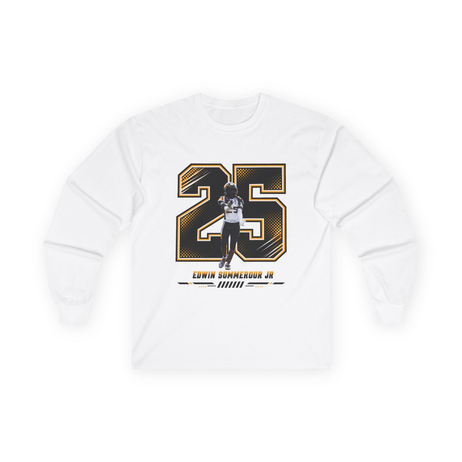 Edwin summerour jr Unisex Cotton Long Sleeve Tee - Image 2