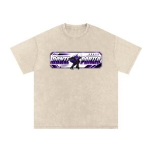 Donte Porter ll Snow Washed Oversized TEE - Image 2