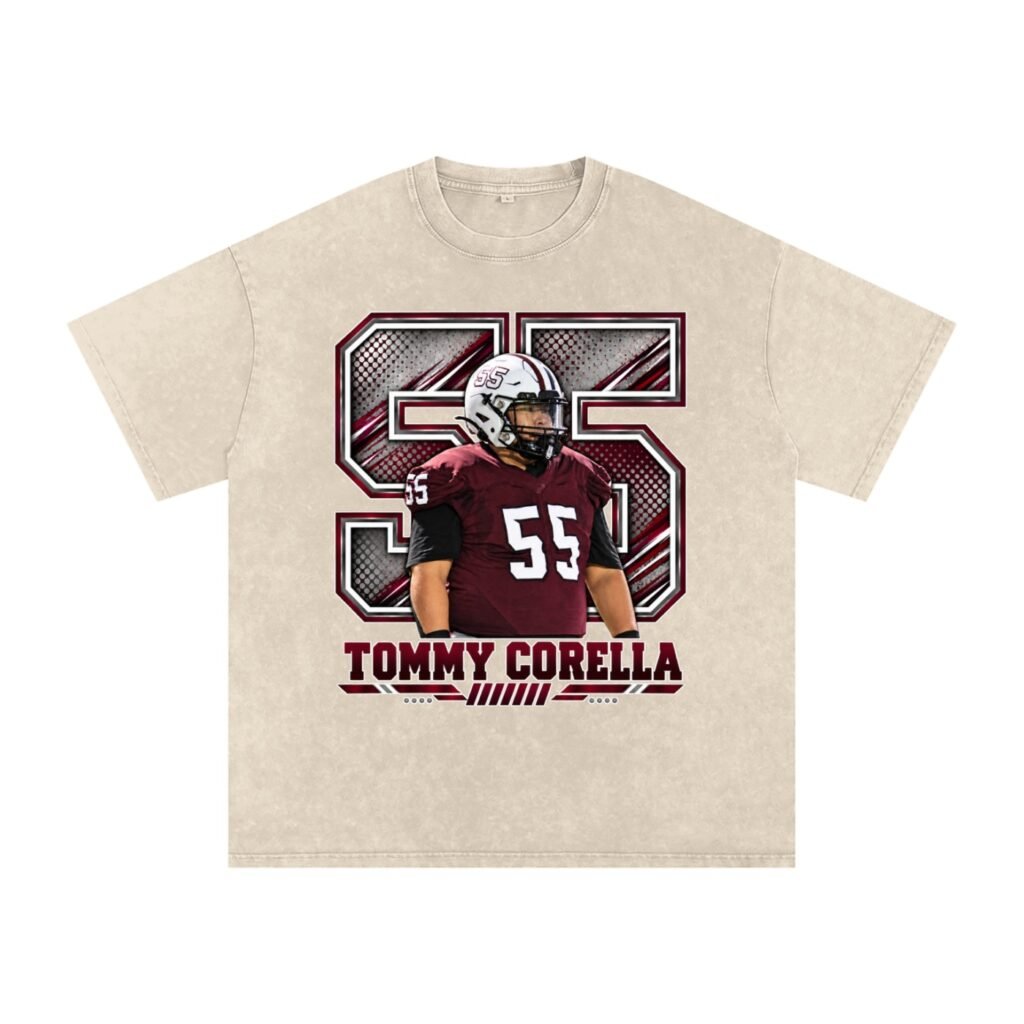 Tommy Corella Snow Washed Oversized TEE