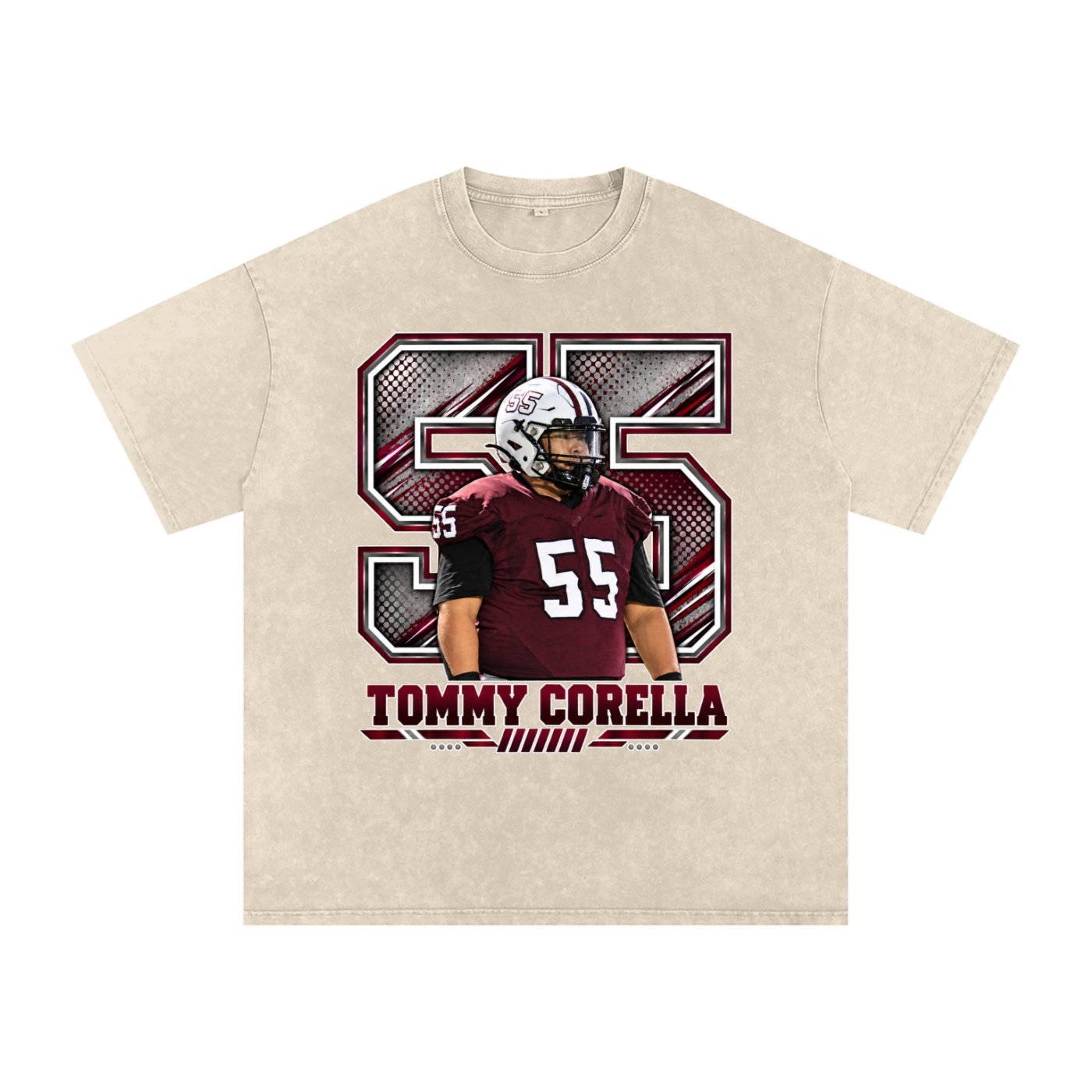 Tommy Corella Snow Washed Oversized TEE - Image 2