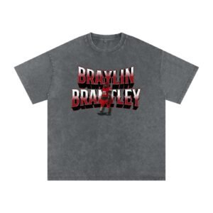 Braylin Brantley Snow Washed Oversized TEE - Image 4