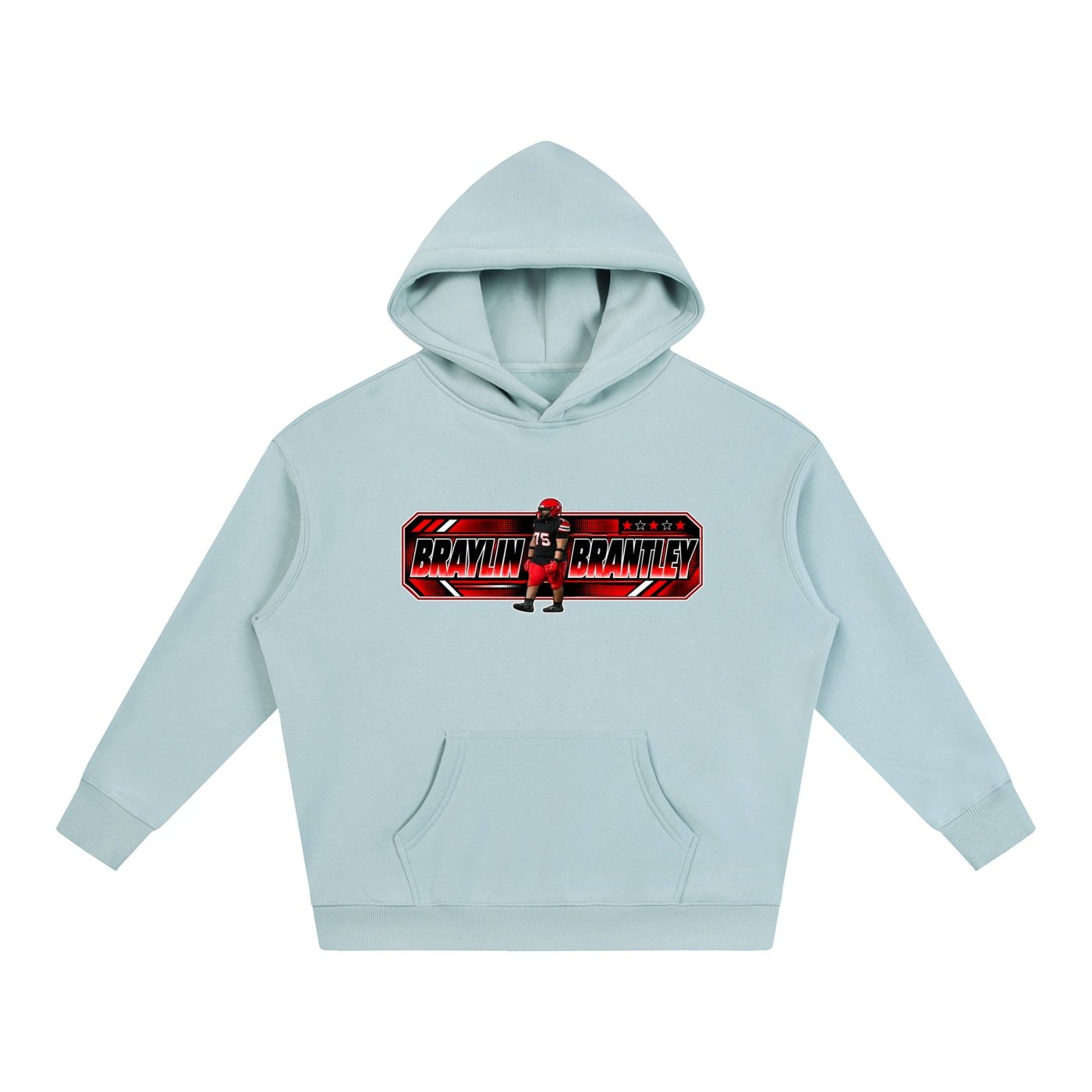 Braylin Brantley Oversize Fleeced Hoodie - Image 3