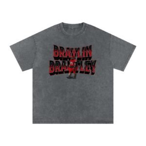 Braylin Brantley Snow Washed Oversized TEE - Image 4