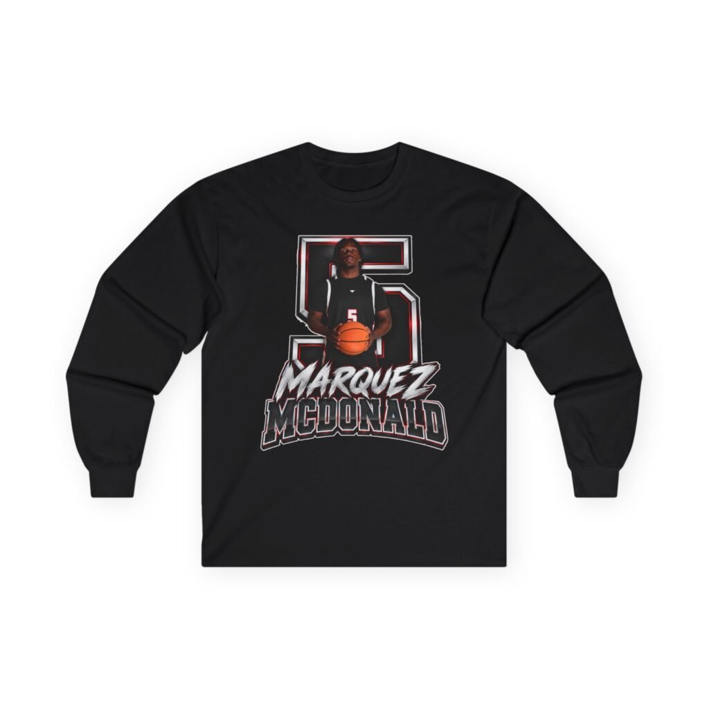 Marquez Mcdonald Unisex Cotton Long Sleeve Tee