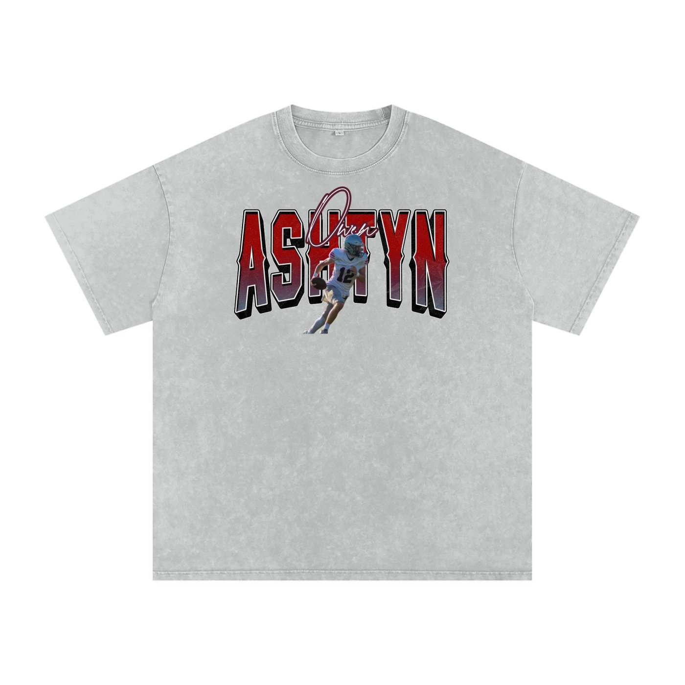 Ashtyn Owen Snow Washed Oversized TEE - Image 3