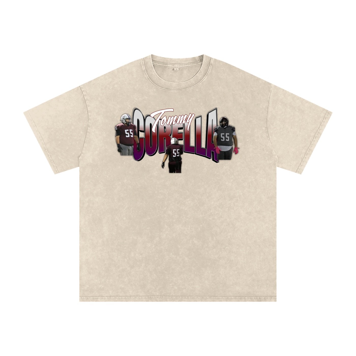 Tommy Corella Snow Washed Oversized TEE - Image 2