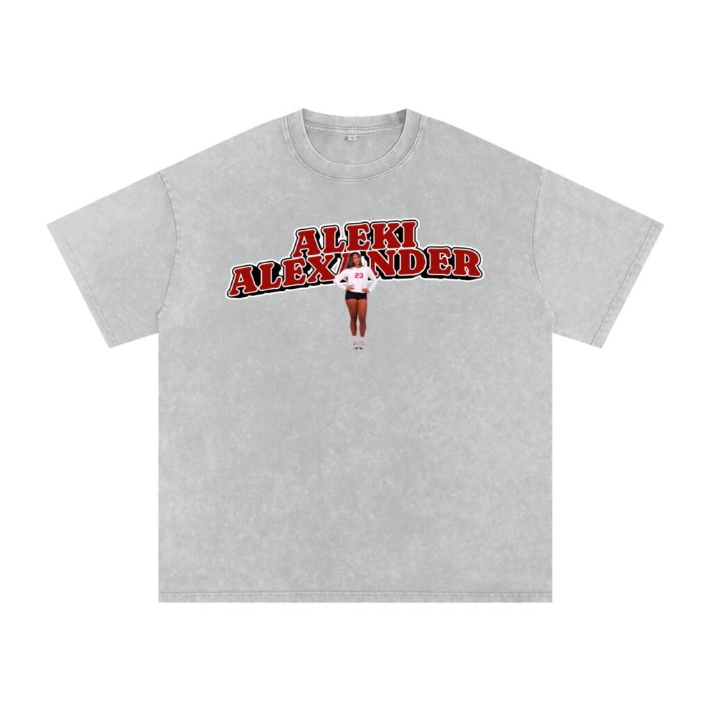 Aleki Alexander Snow Washed Oversized TEE
