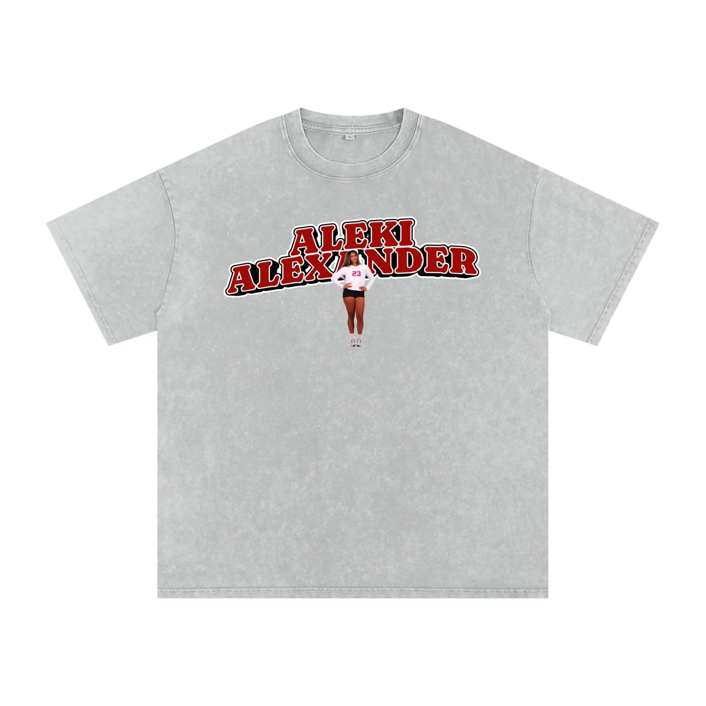Aleki Alexander Snow Washed Oversized TEE - Image 3