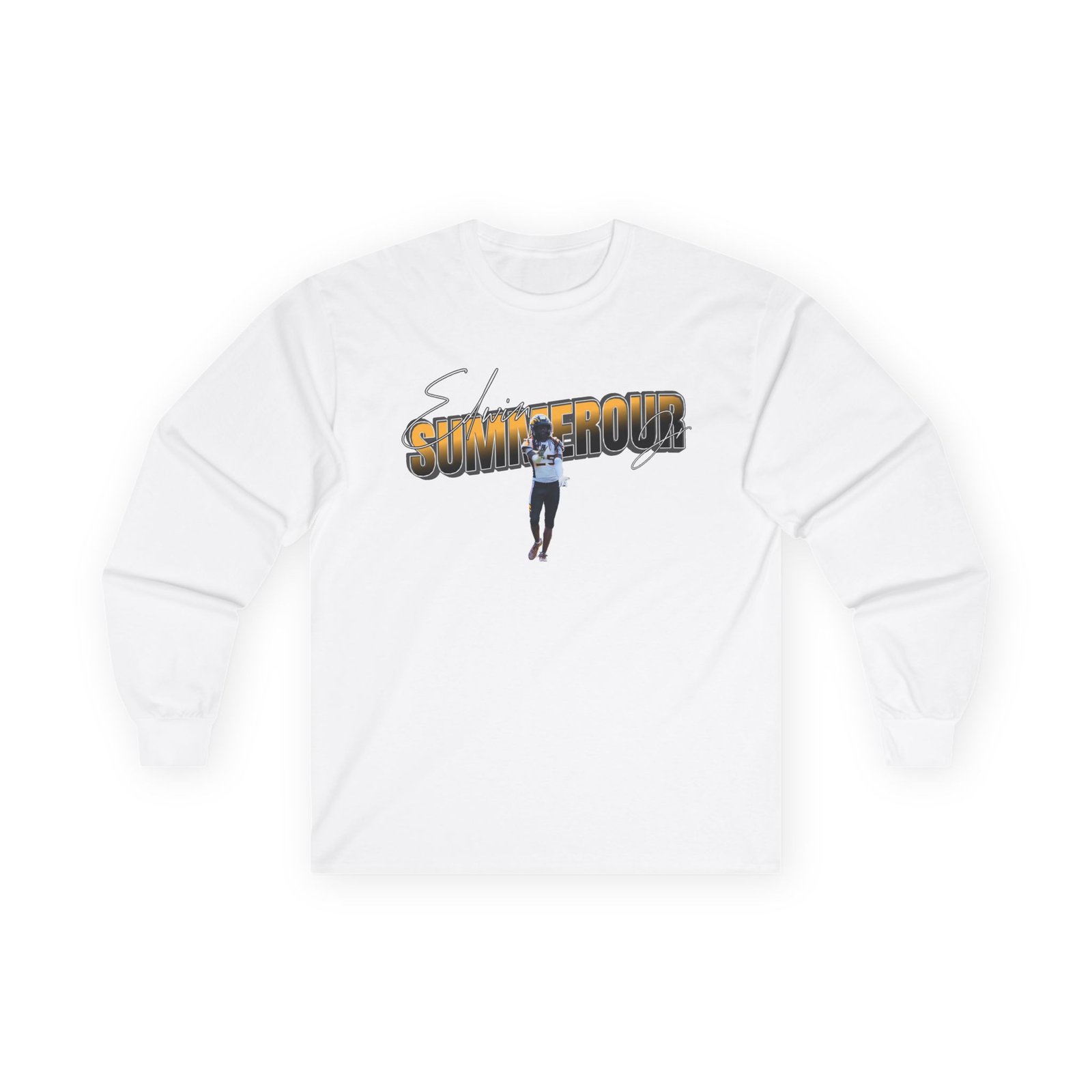 Edwin summerour jr Unisex Cotton Long Sleeve Tee - Image 2