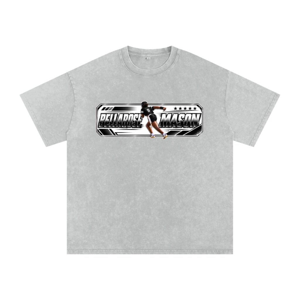 Bellarose Mason Snow Washed Oversized TEE