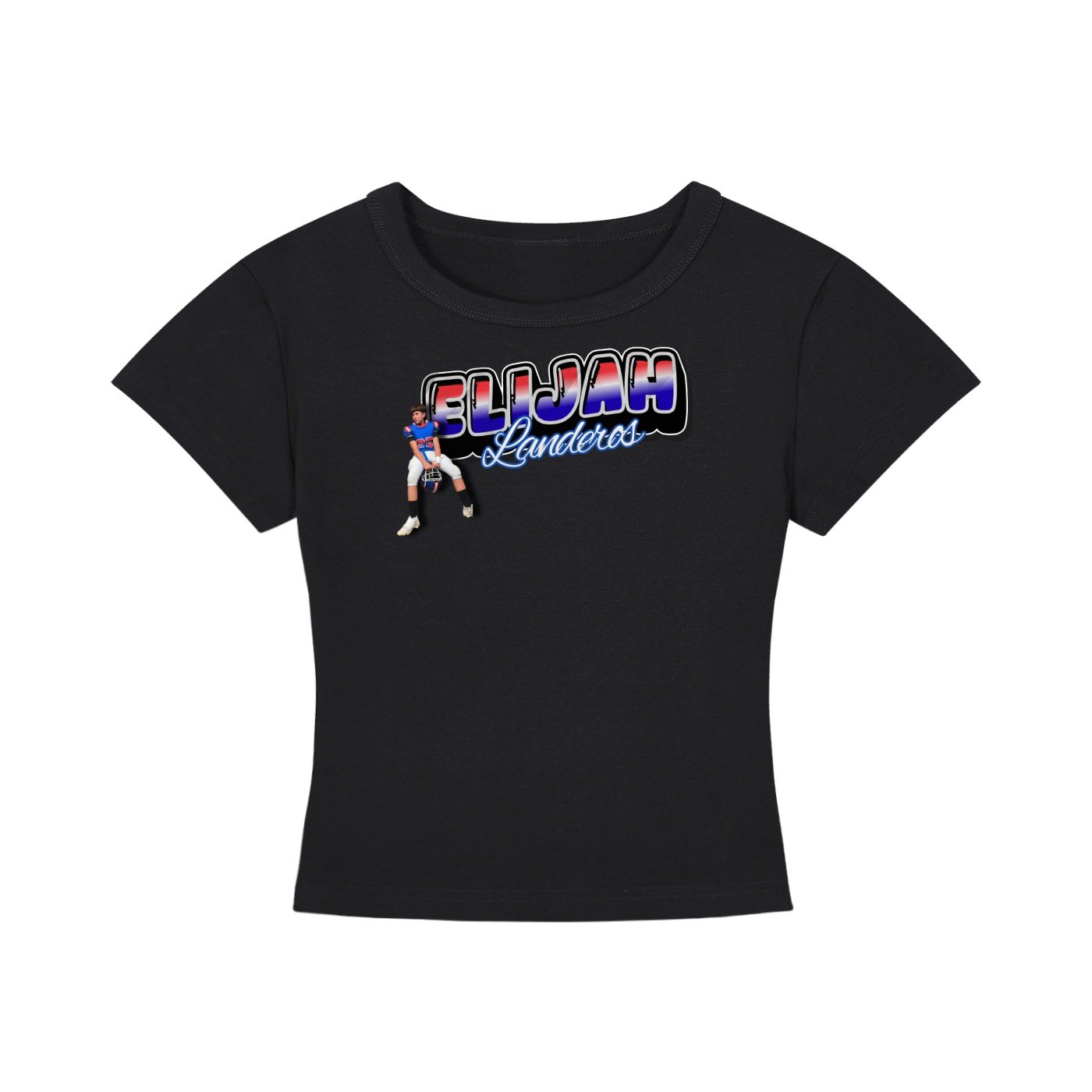 Elijah Landeros Women's CropTop - Image 1