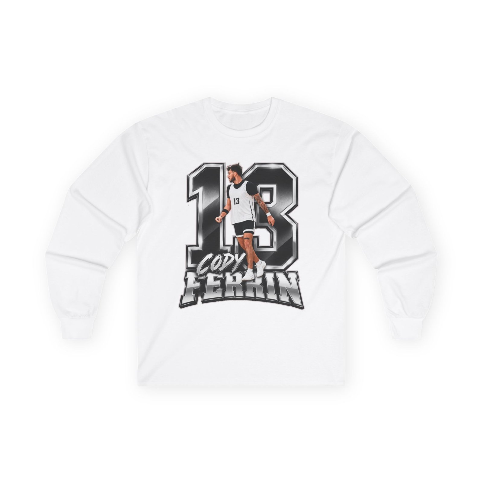 Cody Ferrin  Unisex Cotton Long Sleeve Tee - Image 2