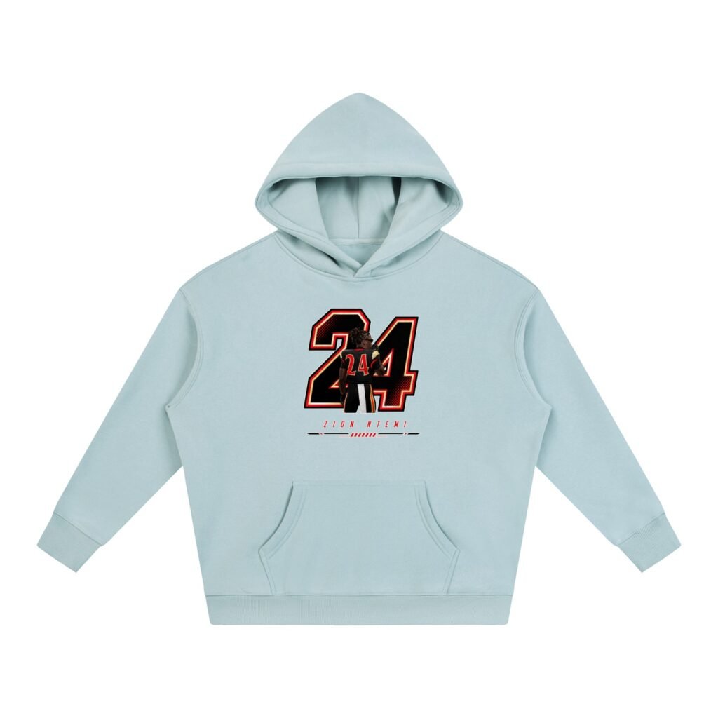 Zion Ntemi Oversize Fleeced Hoodie