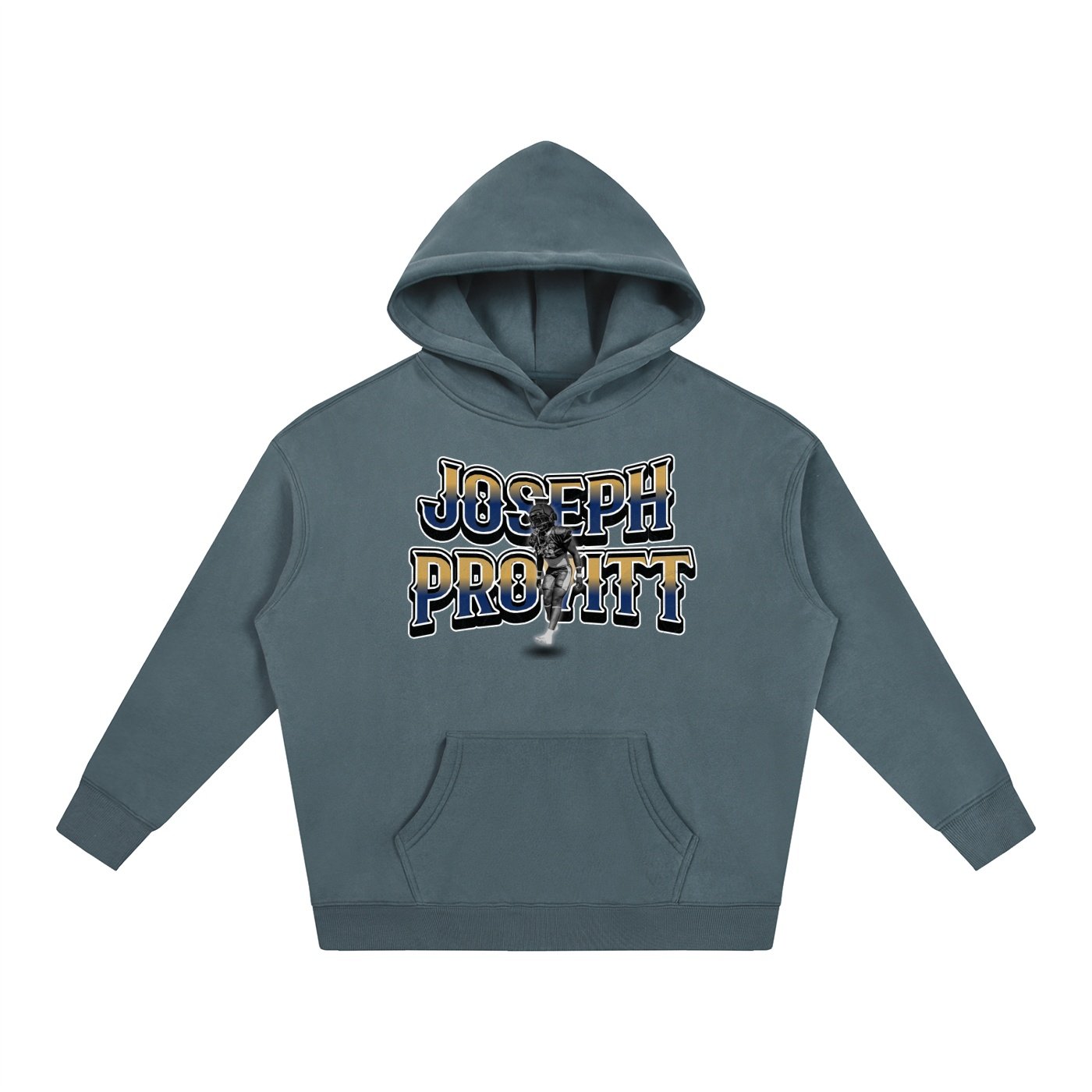 Joseph Provitt  Oversize Fleeced Hoodie - Image 4