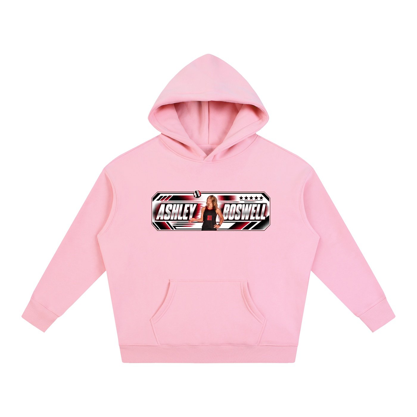 Ashley Boswell Oversize Fleeced Hoodie - Image 5