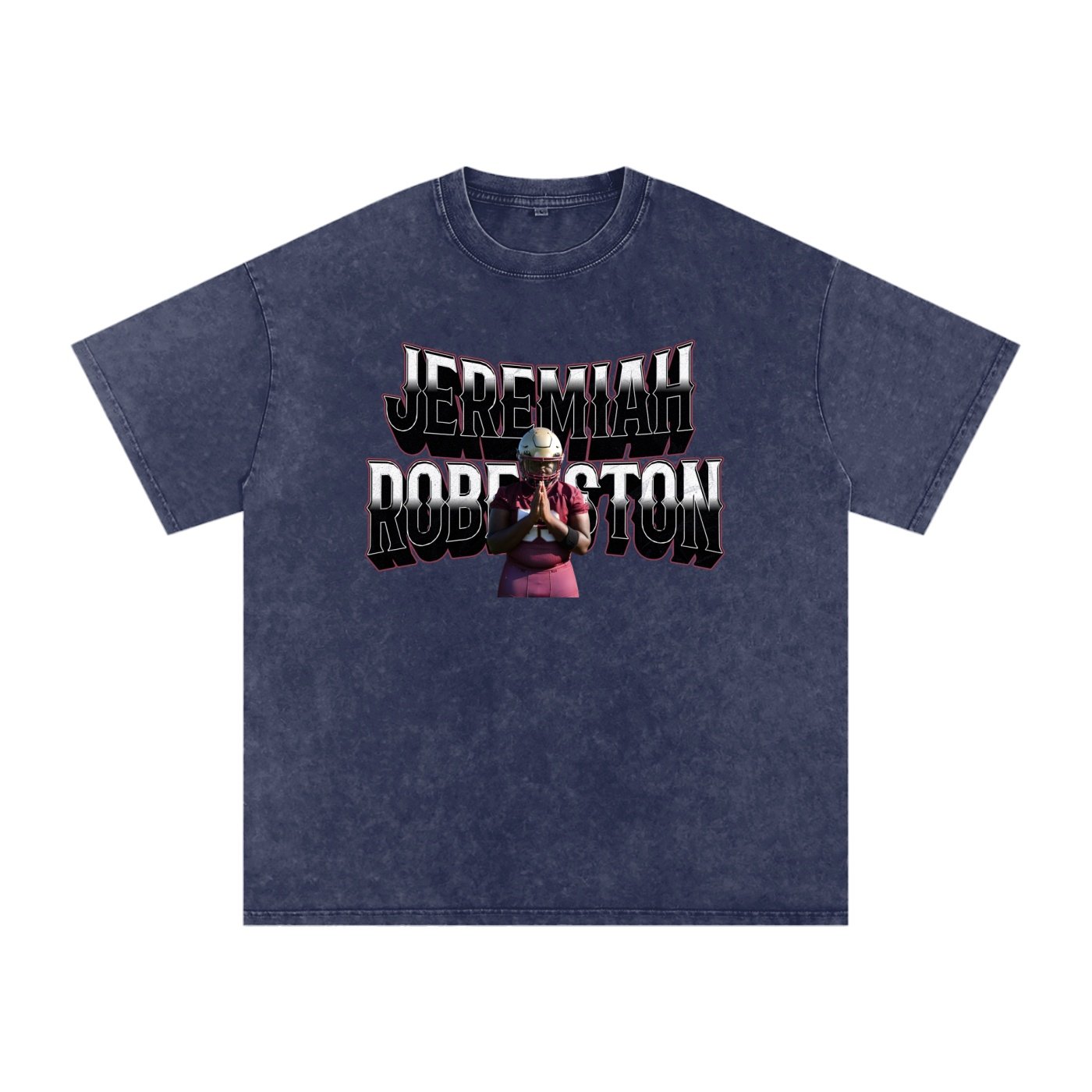 Jeremiah Robertson  Snow Washed Oversized TEE - Image 7