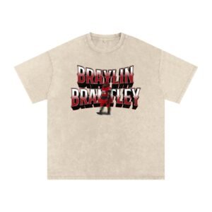Braylin Brantley Snow Washed Oversized TEE - Image 2