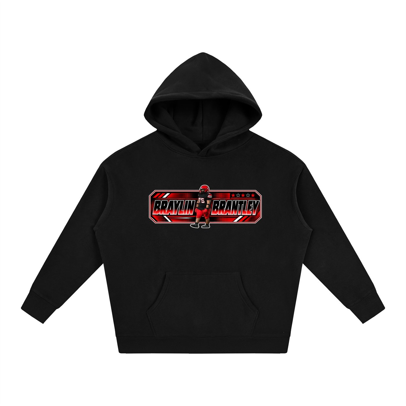 Braylin Brantley Oversize Fleeced Hoodie - Image 1