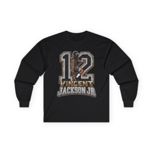Vincent Jackson Jr Unisex Cotton Long Sleeve Tee - Image 1