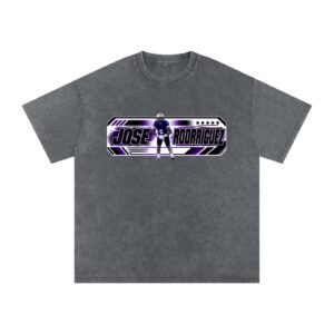 Jose Rodriguez Snow Washed Oversized TEE - Image 4