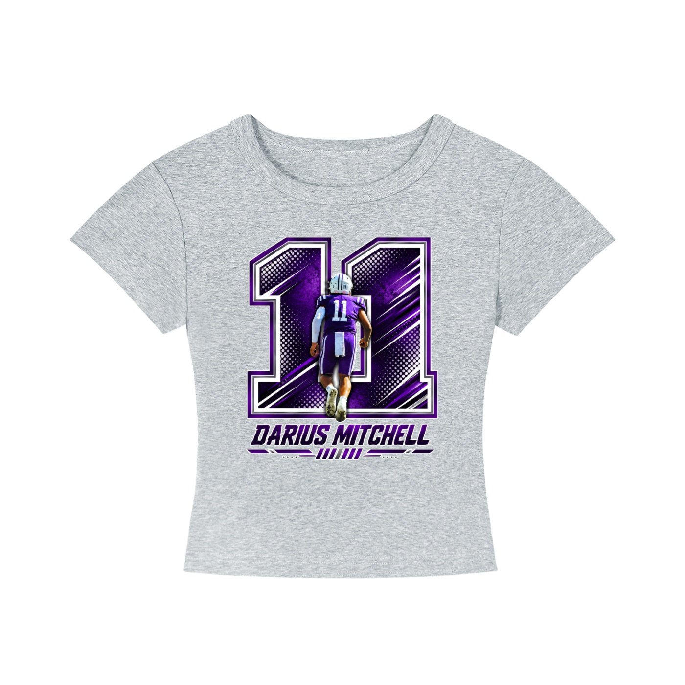 Darius Mitchell Women's CropTop - Image 3