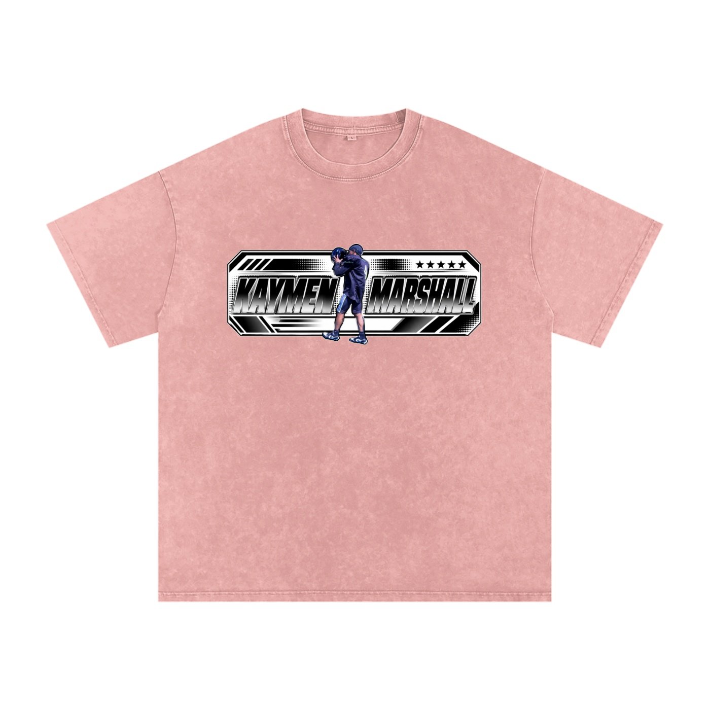 kaymen marshall Snow Washed Oversized TEE - Image 5