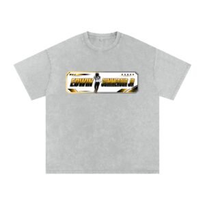 Edwin summerour jr Snow Washed Oversized TEE - Image 3