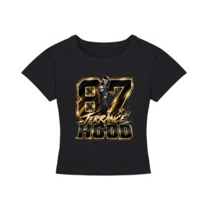 Terrance Hood Women's CropTop - Image 1