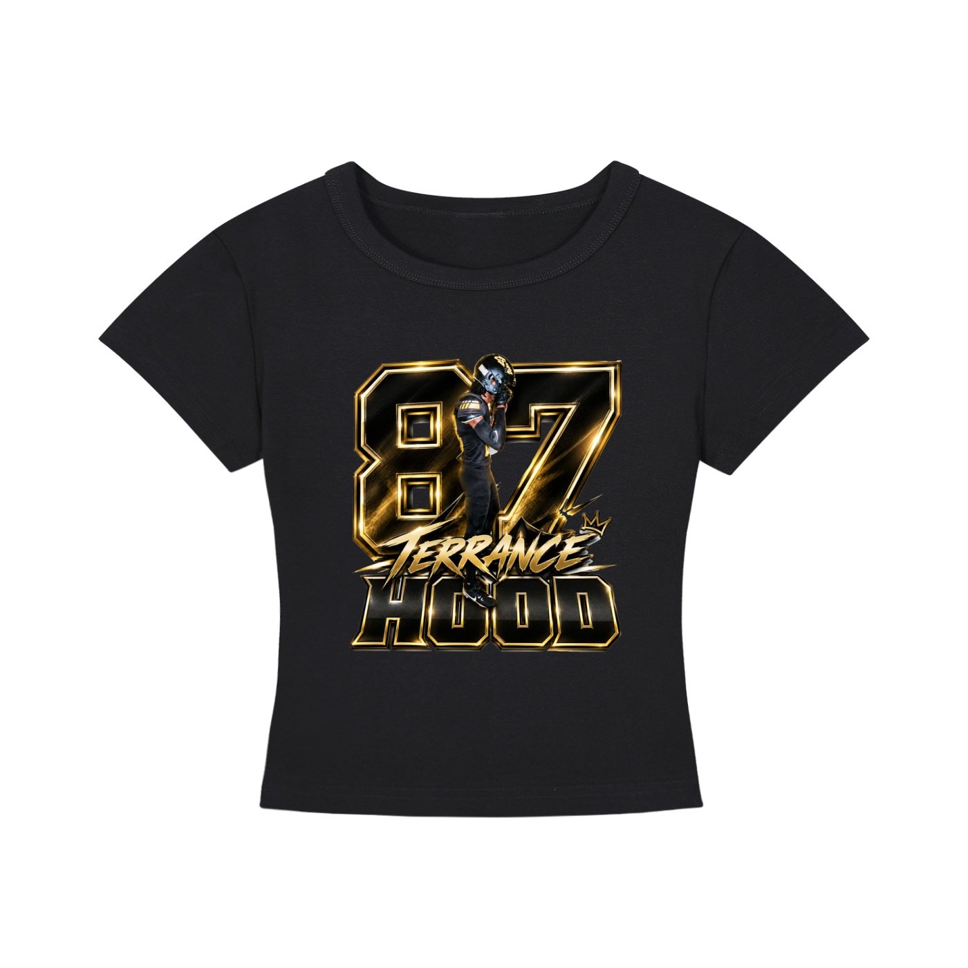 Terrance Hood   Women's CropTop - Image 1