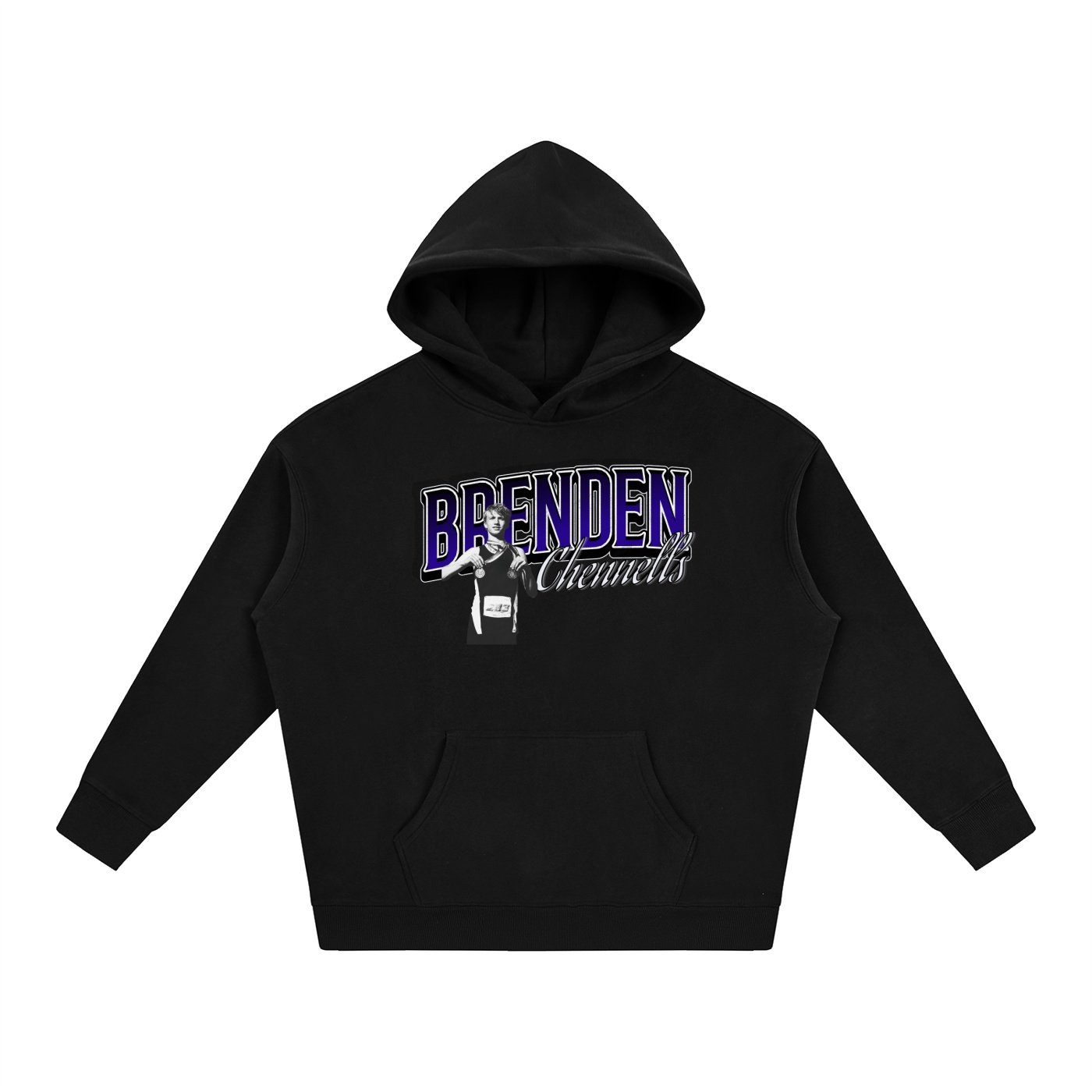 Brenden Chennells Oversize Fleeced Hoodie - Image 1