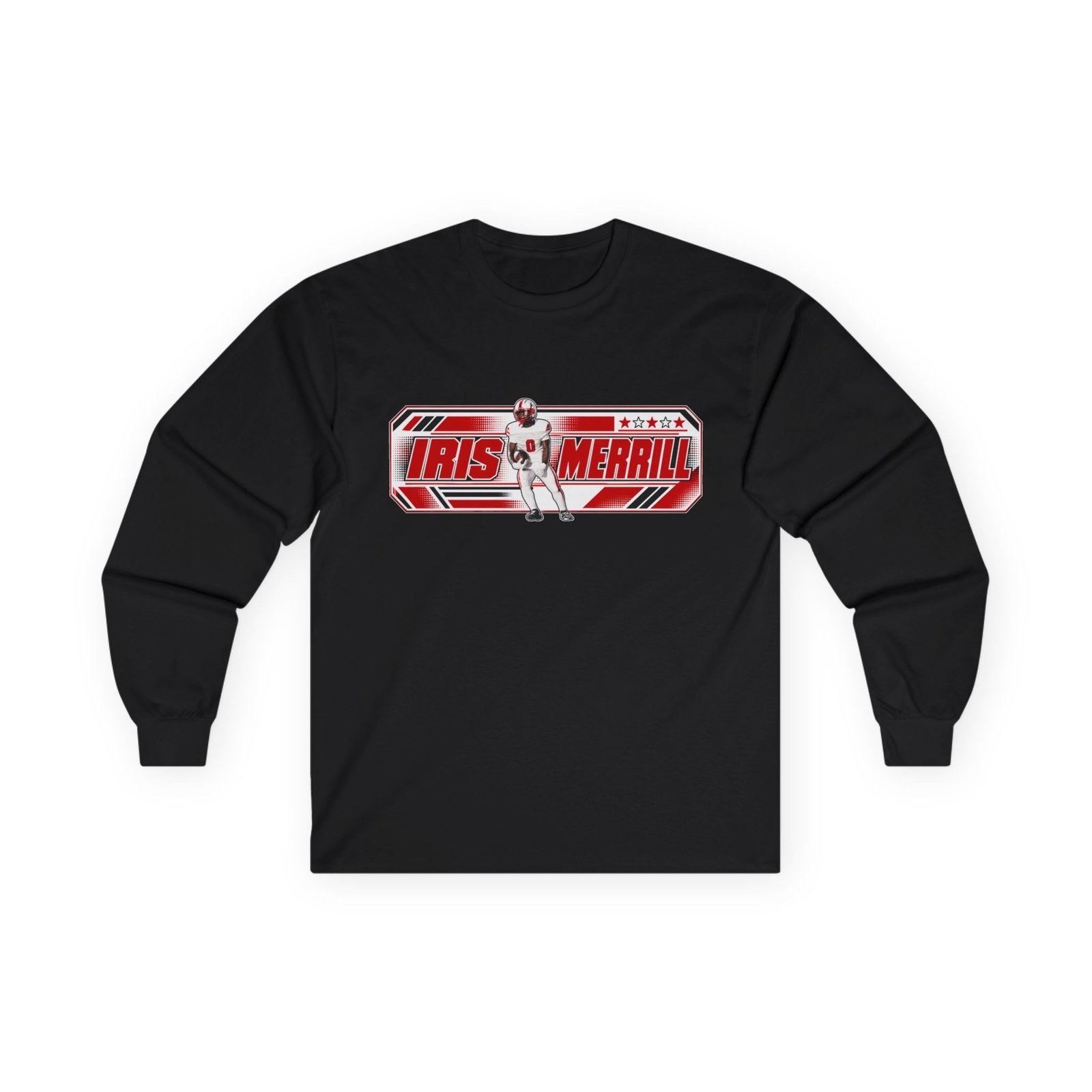 Iris Merrill Unisex Cotton Long Sleeve Tee - Image 1
