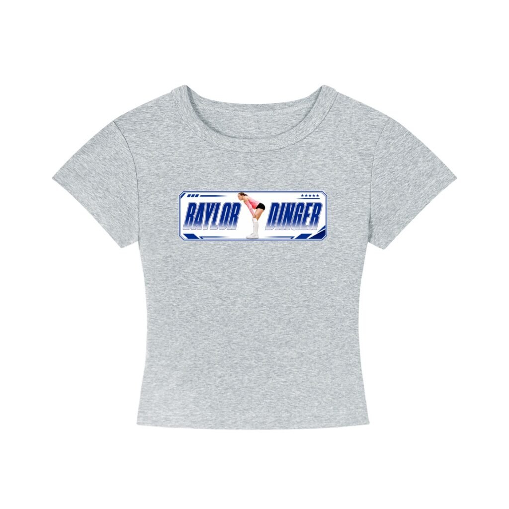 Baylor dinger Women's CropTop