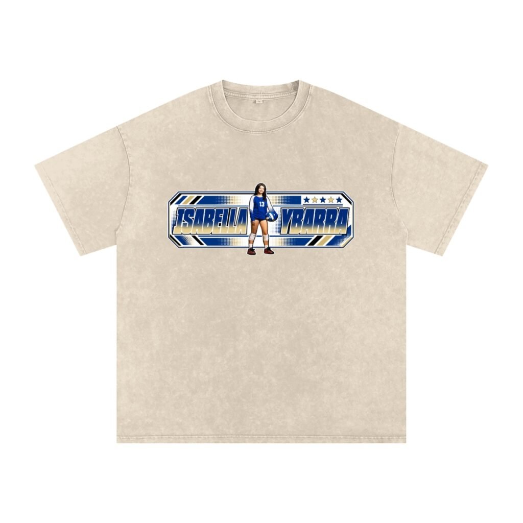 Isabella Ybarra Snow Washed Oversized TEE