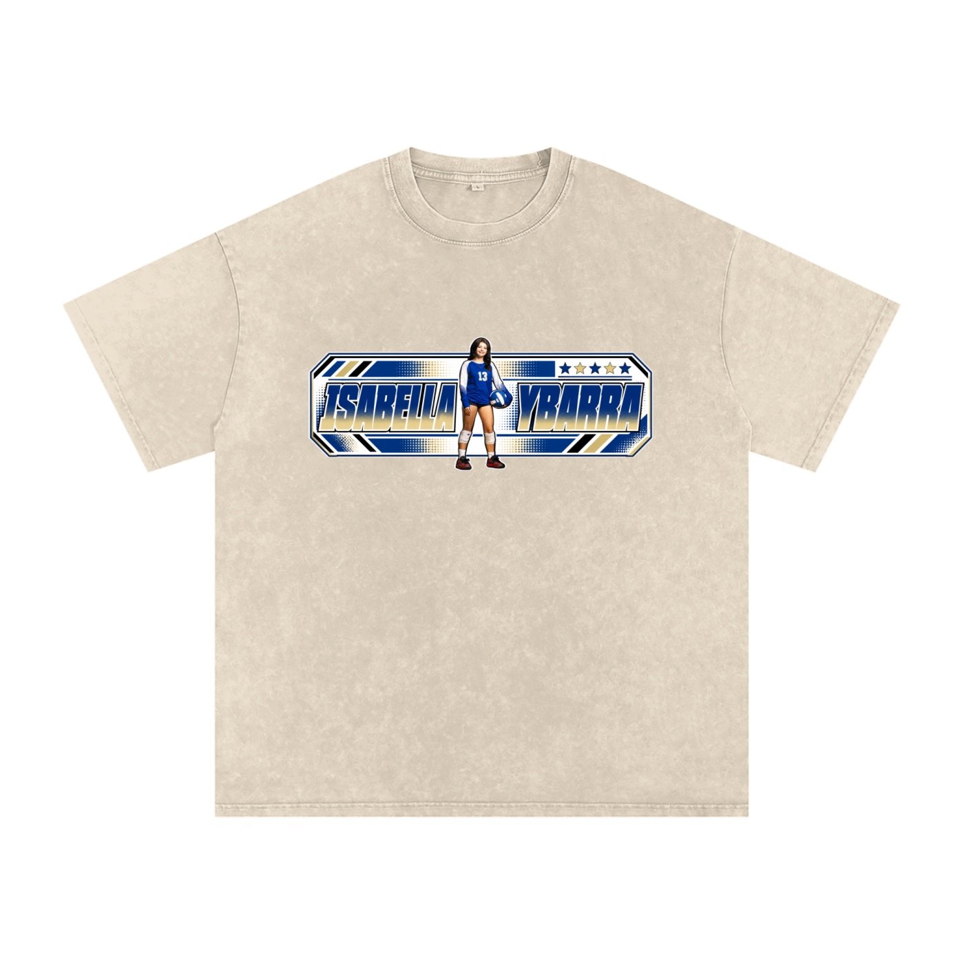 Isabella Ybarra Snow Washed Oversized TEE - Image 2
