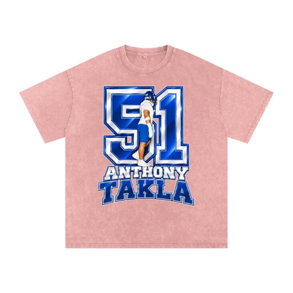 Anthony Takla Snow Washed Oversized TEE