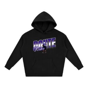 Donte Porter ll Oversize Fleeced Hoodie - Image 1
