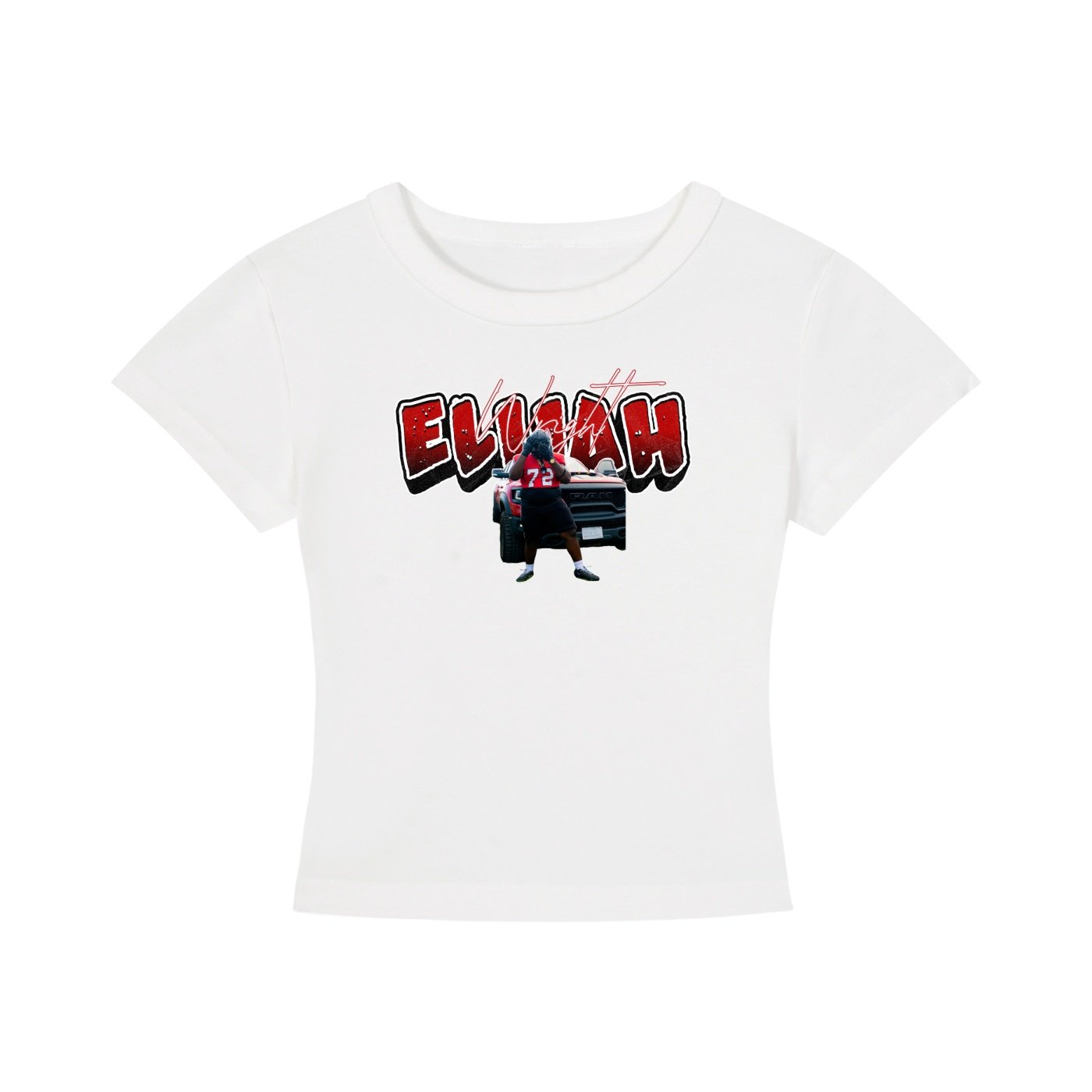Elijah Wright  Women's CropTop - Image 2