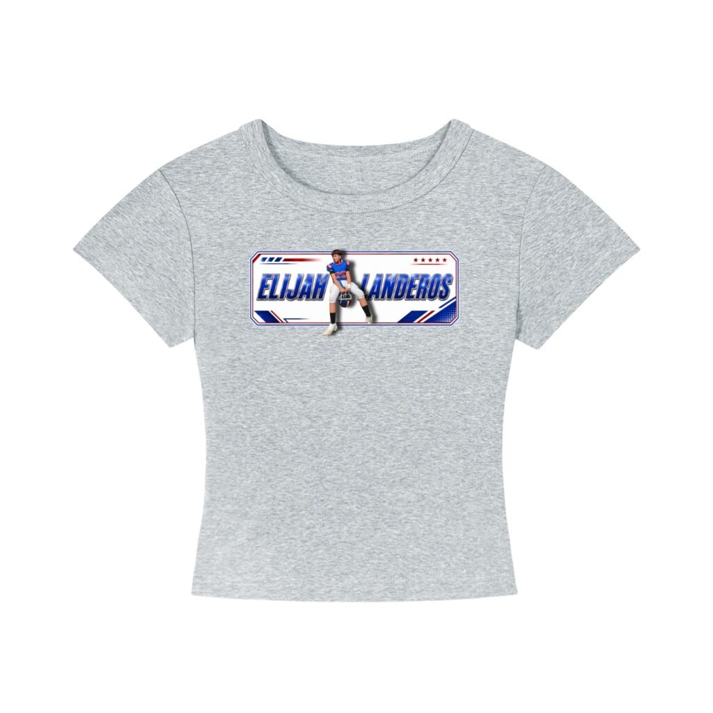 Elijah Landeros Women's CropTop