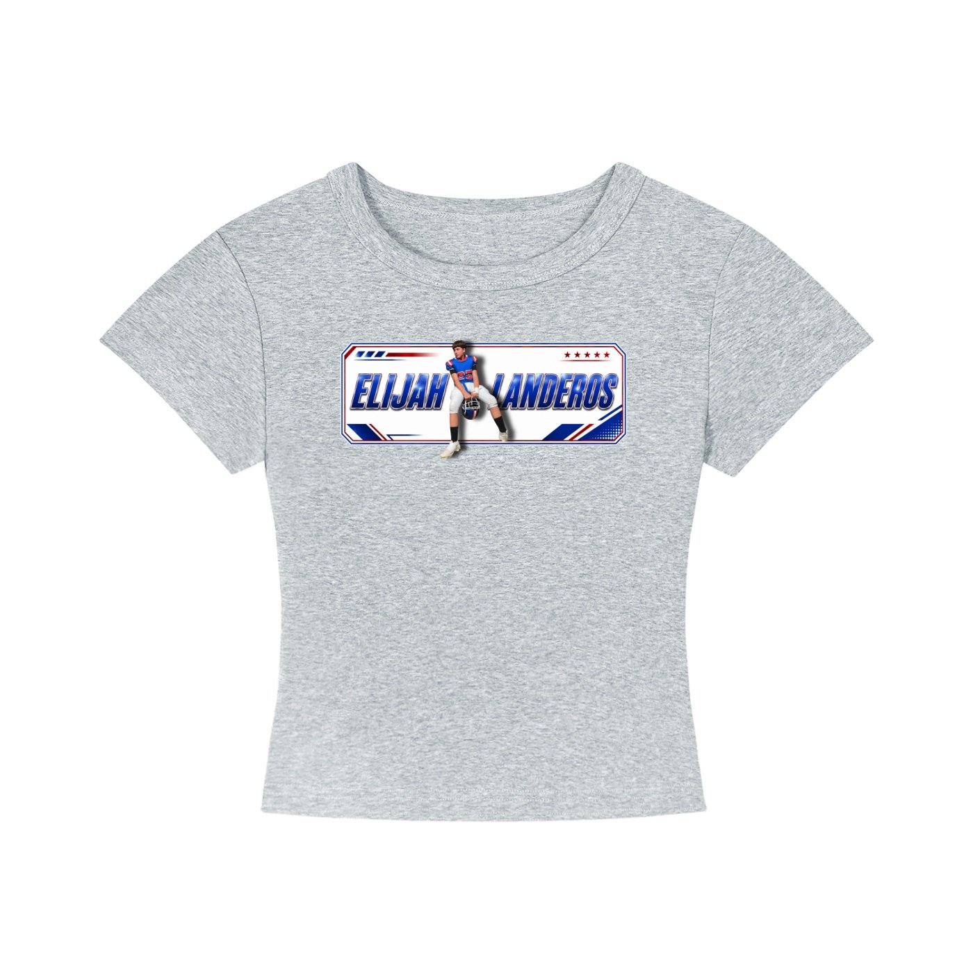 Elijah Landeros Women's CropTop - Image 3