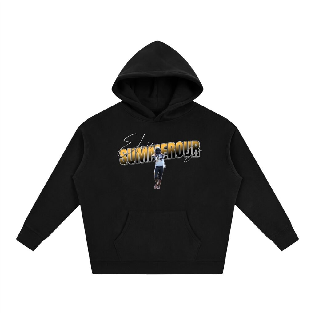 Edwin summerour jr Oversize Fleeced Hoodie