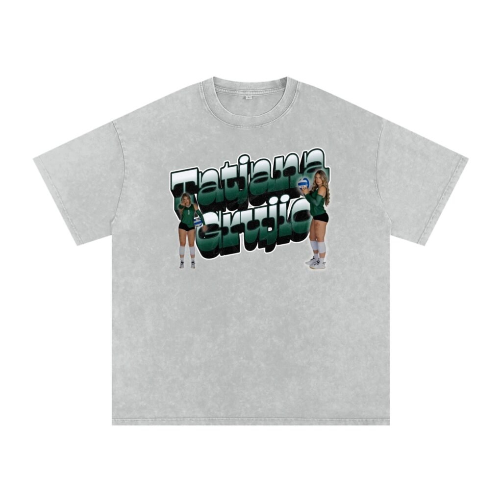 Tatjana Grujic Snow Washed Oversized TEE