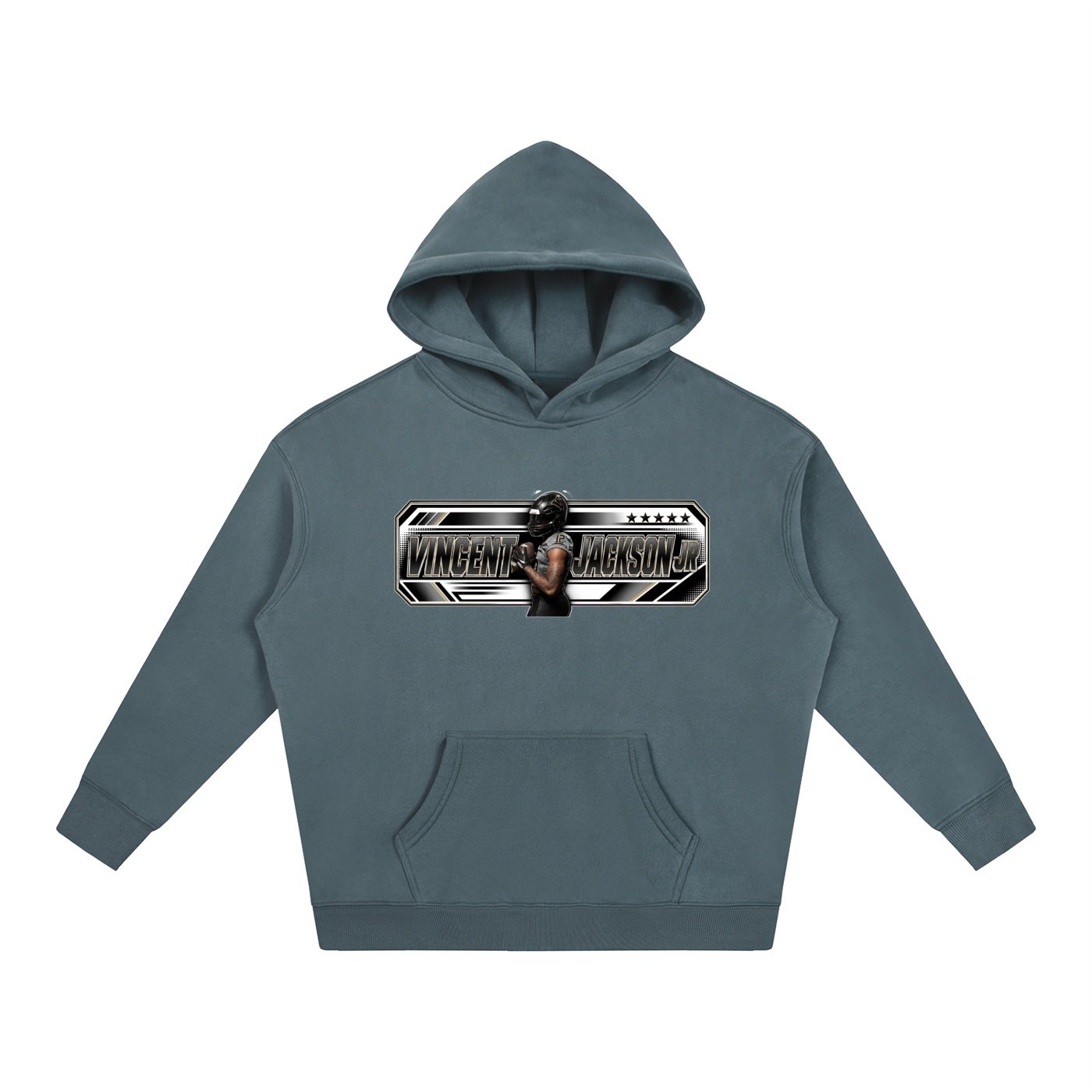 Vincent Jackson Jr Oversize Fleeced Hoodie - Image 4