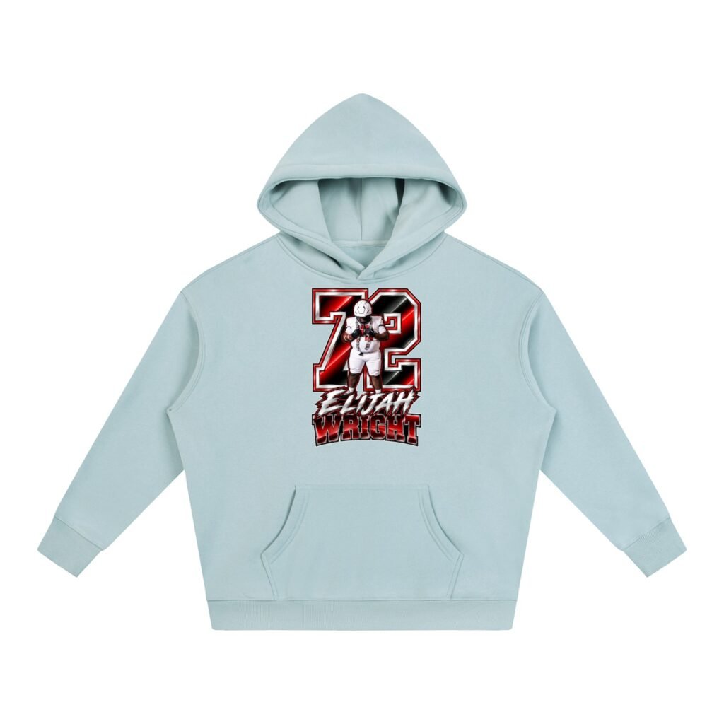 Elijah Wright  Oversize Fleeced Hoodie