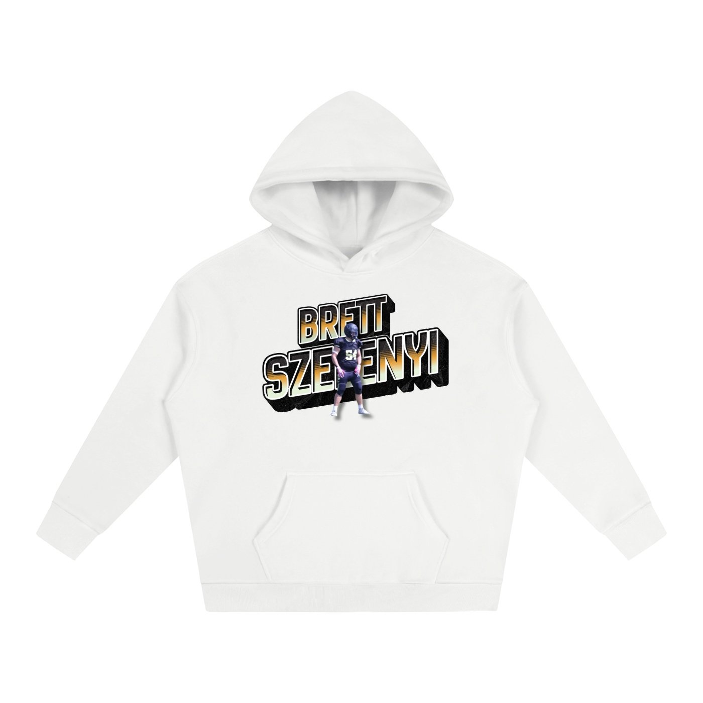 brett szelenyi  Oversize Fleeced Hoodie - Image 2