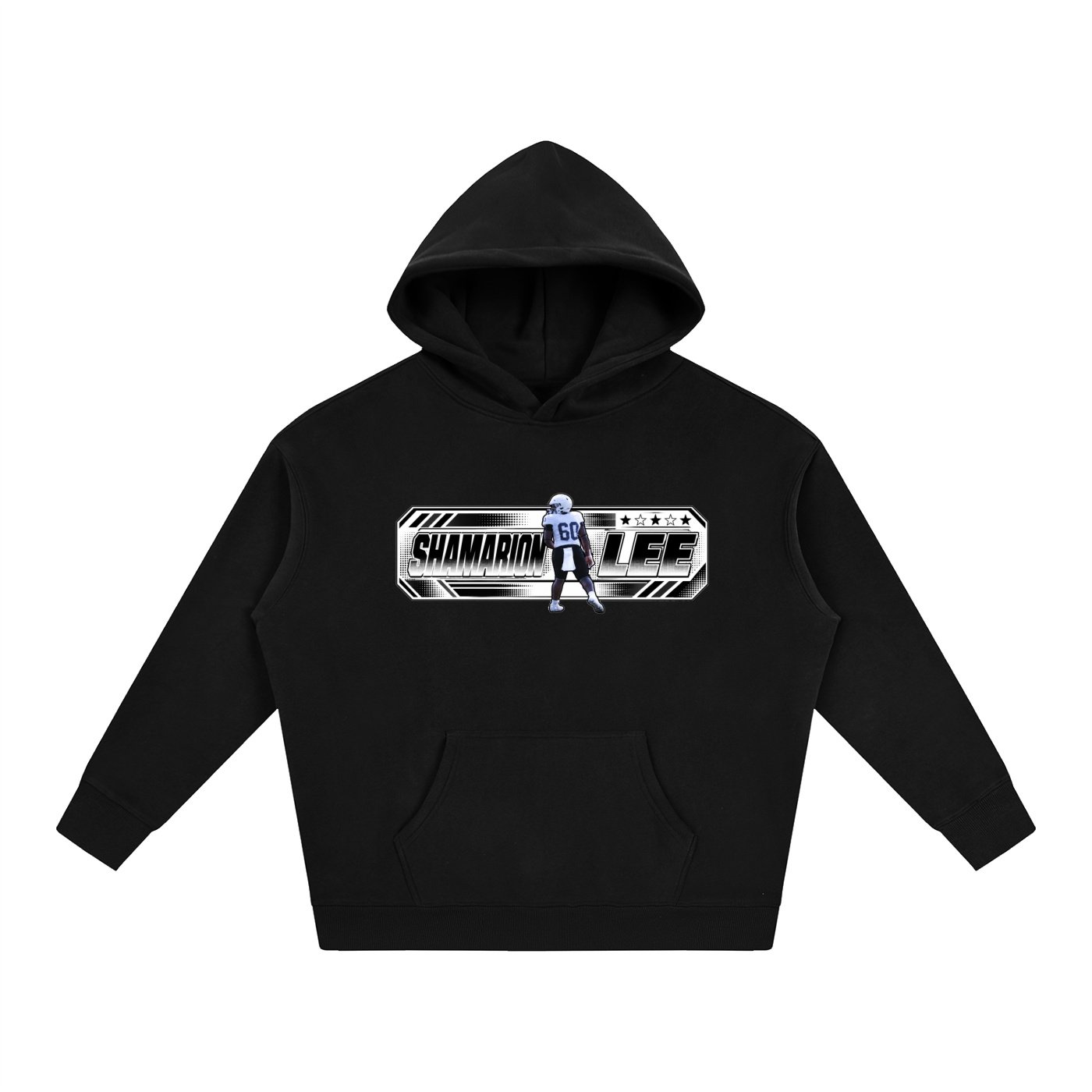 Shamarion Lee Oversize Fleeced Hoodie - Image 1