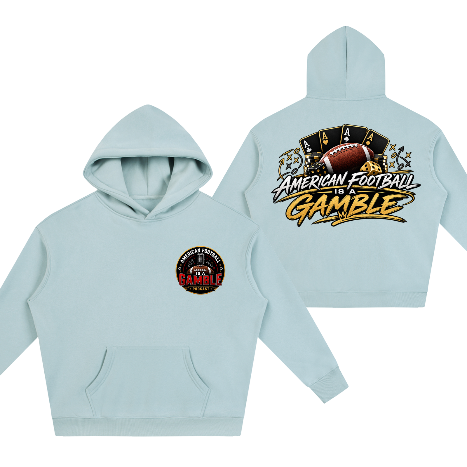 Phillip Gamble Oversize Fleeced Hoodie - Image 3